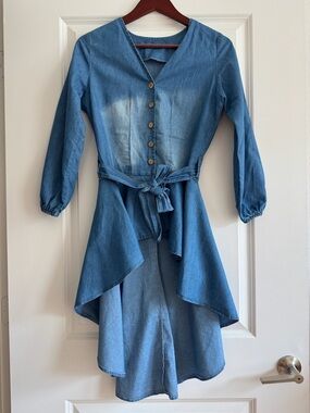 Texan Boutique Jean-Style Shirt with Train